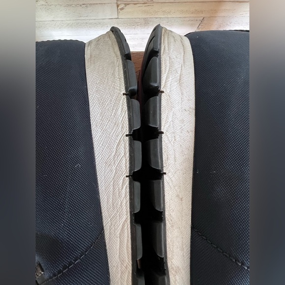 PRADA Nylon Matchrace Sneakers Navy Blue and White.  Size 9.5 - Picture 13 of 14